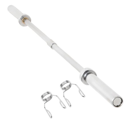 vidaXL Olympische Langhantel 180 cm Stahl
