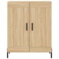 vidaXL Sideboard Sonoma-Eiche 69,5x34x90 cm Holzwerkstoff vidaXL Sideboard Sonoma-Eiche 69,5x34x90 cm Holzwerkstoff