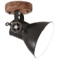 vidaXL Wand-/Deckenlampen Industriestil 2 Stk. Schwarz 20x25 cm E27 vidaXL Wand-/Deckenlampen Industriestil 2 Stk. Schwarz 20x25 cm E27