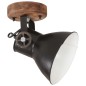 vidaXL Wand-/Deckenlampen Industriestil 2 Stk. Schwarz 20x25 cm E27 vidaXL Wand-/Deckenlampen Industriestil 2 Stk. Schwarz 20x25 cm E27