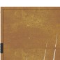 vidaXL Gartentor 105x205 cm Cortenstahl Gras-Design vidaXL Gartentor 105x205 cm Cortenstahl Gras-Design