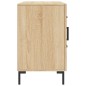 vidaXL Sideboard Sonoma-Eiche 100x36x60 cm Holzwerkstoff vidaXL Sideboard Sonoma-Eiche 100x36x60 cm Holzwerkstoff