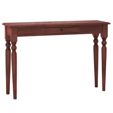 vidaXL Konsolentisch Klassisches Braun 110x30x75cm Massivholz Mahagoni
