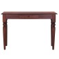 vidaXL Konsolentisch Klassisches Braun 110x30x75cm Massivholz Mahagoni vidaXL Konsolentisch Klassisches Braun 110x30x75cm Massivholz Mahagoni