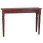 vidaXL Konsolentisch Klassisches Braun 110x30x75cm Massivholz Mahagoni vidaXL Konsolentisch Klassisches Braun 110x30x75cm Massivholz Mahagoni