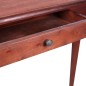 vidaXL Konsolentisch Klassisches Braun 110x30x75cm Massivholz Mahagoni vidaXL Konsolentisch Klassisches Braun 110x30x75cm Massivholz Mahagoni