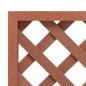 vidaXL Blumenkasten mit Rankgitter 65x30x135 cm WPC vidaXL Blumenkasten mit Rankgitter 65x30x135 cm WPC
