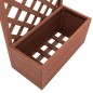 vidaXL Blumenkasten mit Rankgitter 65x30x135 cm WPC vidaXL Blumenkasten mit Rankgitter 65x30x135 cm WPC