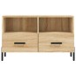 vidaXL TV-Schrank Sonoma-Eiche 80x36x50 cm Holzwerkstoff vidaXL TV-Schrank Sonoma-Eiche 80x36x50 cm Holzwerkstoff