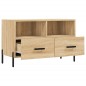 vidaXL TV-Schrank Sonoma-Eiche 80x36x50 cm Holzwerkstoff vidaXL TV-Schrank Sonoma-Eiche 80x36x50 cm Holzwerkstoff