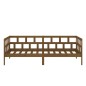 vidaXL Tagesbett Honigbraun Massivholz Kiefer 90x190 cm vidaXL Tagesbett Honigbraun Massivholz Kiefer 90x190 cm