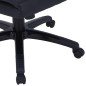 vidaXL Bürostuhl Kunstleder Verstellbar und Drehbar Schwarz vidaXL Bürostuhl Kunstleder Verstellbar und Drehbar Schwarz