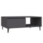 vidaXL Couchtisch Grau 90x60x35 cm Holzwerkstoff vidaXL Couchtisch Grau 90x60x35 cm Holzwerkstoff