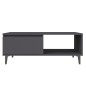 vidaXL Couchtisch Grau 90x60x35 cm Holzwerkstoff vidaXL Couchtisch Grau 90x60x35 cm Holzwerkstoff