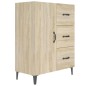 vidaXL Sideboard Sonoma-Eiche 69,5x34x90 cm Holzwerkstoff vidaXL Sideboard Sonoma-Eiche 69,5x34x90 cm Holzwerkstoff