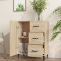 vidaXL Sideboard Sonoma-Eiche 69,5x34x90 cm Holzwerkstoff vidaXL Sideboard Sonoma-Eiche 69,5x34x90 cm Holzwerkstoff
