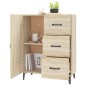 vidaXL Sideboard Sonoma-Eiche 69,5x34x90 cm Holzwerkstoff vidaXL Sideboard Sonoma-Eiche 69,5x34x90 cm Holzwerkstoff