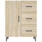 vidaXL Sideboard Sonoma-Eiche 69,5x34x90 cm Holzwerkstoff vidaXL Sideboard Sonoma-Eiche 69,5x34x90 cm Holzwerkstoff
