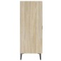 vidaXL Sideboard Sonoma-Eiche 69,5x34x90 cm Holzwerkstoff vidaXL Sideboard Sonoma-Eiche 69,5x34x90 cm Holzwerkstoff