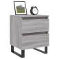 vidaXL Nachttische 2 Stk. Grau Sonoma 40x35x50 cm Holzwerkstoff vidaXL Nachttische 2 Stk. Grau Sonoma 40x35x50 cm Holzwerkstoff