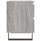 vidaXL Nachttische 2 Stk. Grau Sonoma 40x35x50 cm Holzwerkstoff vidaXL Nachttische 2 Stk. Grau Sonoma 40x35x50 cm Holzwerkstoff