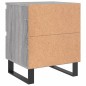 vidaXL Nachttische 2 Stk. Grau Sonoma 40x35x50 cm Holzwerkstoff vidaXL Nachttische 2 Stk. Grau Sonoma 40x35x50 cm Holzwerkstoff