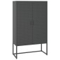 vidaXL Highboard Anthrazit 80x35x135 cm Stahl vidaXL Highboard Anthrazit 80x35x135 cm Stahl