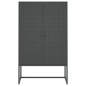 vidaXL Highboard Anthrazit 80x35x135 cm Stahl vidaXL Highboard Anthrazit 80x35x135 cm Stahl