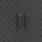 vidaXL Highboard Anthrazit 80x35x135 cm Stahl vidaXL Highboard Anthrazit 80x35x135 cm Stahl