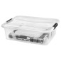 vidaXL Aufbewahrungsboxen mit Deckeln 2 Stk. Transparent 21 L vidaXL Aufbewahrungsboxen mit Deckeln 2 Stk. Transparent 21 L