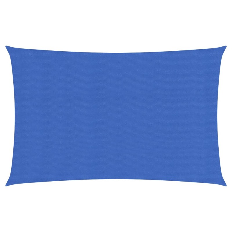 vidaXL Sonnensegel 160 g/m² Blau 2x5 m HDPE vidaXL Sonnensegel 160 g/m² Blau 2x5 m HDPE
