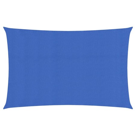vidaXL Sonnensegel 160 g/m² Blau 2x5 m HDPE