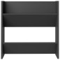 vidaXL Wand-Schuhschrank Grau 60x18x60 cm Holzwerkstoff vidaXL Wand-Schuhschrank Grau 60x18x60 cm Holzwerkstoff