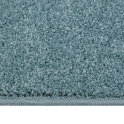 vidaXL Teppich Kurzflor 200x290 cm Blau