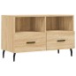 vidaXL TV-Schrank Sonoma-Eiche 80x36x50 cm Holzwerkstoff vidaXL TV-Schrank Sonoma-Eiche 80x36x50 cm Holzwerkstoff