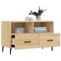 vidaXL TV-Schrank Sonoma-Eiche 80x36x50 cm Holzwerkstoff vidaXL TV-Schrank Sonoma-Eiche 80x36x50 cm Holzwerkstoff
