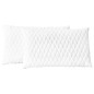 Kissen 2 Stk. 60×40×14 cm Memory-Schaum Kissen 2 Stk. 60×40×14 cm Memory-Schaum