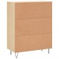 vidaXL Sideboard Sonoma-Eiche 69,5x34x90 cm Holzwerkstoff vidaXL Sideboard Sonoma-Eiche 69,5x34x90 cm Holzwerkstoff