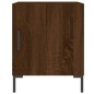 vidaXL Nachttische 2 Stk. Braun Eichen-Optik 40x40x50 cm Holzwerkstoff vidaXL Nachttische 2 Stk. Braun Eichen-Optik 40x40x50 cm Holzwerkstoff