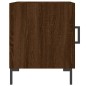vidaXL Nachttische 2 Stk. Braun Eichen-Optik 40x40x50 cm Holzwerkstoff vidaXL Nachttische 2 Stk. Braun Eichen-Optik 40x40x50 cm Holzwerkstoff