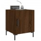 vidaXL Nachttische 2 Stk. Braun Eichen-Optik 40x40x50 cm Holzwerkstoff vidaXL Nachttische 2 Stk. Braun Eichen-Optik 40x40x50 cm Holzwerkstoff