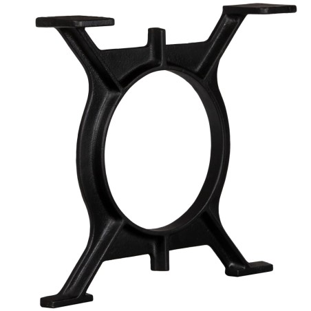 vidaXL Couchtisch-Beine 2 Stk. O-Gestell Gusseisen
