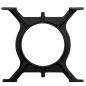 vidaXL Couchtisch-Beine 2 Stk. O-Gestell Gusseisen vidaXL Couchtisch-Beine 2 Stk. O-Gestell Gusseisen