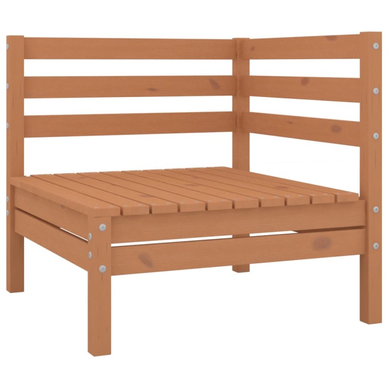 vidaXL Garten-Ecksofa Honigbraun Massivholz Kiefer vidaXL Garten-Ecksofa Honigbraun Massivholz Kiefer