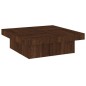 vidaXL Couchtisch Braun Eichen-Optik 90x90x28 cm Holzwerkstoff vidaXL Couchtisch Braun Eichen-Optik 90x90x28 cm Holzwerkstoff