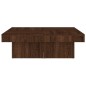 vidaXL Couchtisch Braun Eichen-Optik 90x90x28 cm Holzwerkstoff vidaXL Couchtisch Braun Eichen-Optik 90x90x28 cm Holzwerkstoff