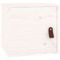 vidaXL Wandschrank Weiß 31,5x30x30 cm Massivholz Kiefer vidaXL Wandschrank Weiß 31,5x30x30 cm Massivholz Kiefer