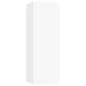 vidaXL TV-Schrank Weiß 30,5x30x90 cm Holzwerkstoff vidaXL TV-Schrank Weiß 30,5x30x90 cm Holzwerkstoff