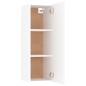 vidaXL TV-Schrank Weiß 30,5x30x90 cm Holzwerkstoff vidaXL TV-Schrank Weiß 30,5x30x90 cm Holzwerkstoff
