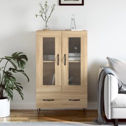 vidaXL Highboard Sonoma-Eiche 69,5x31x115 cm Holzwerkstoff